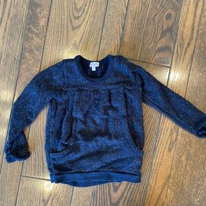 Splendid size 2T navy and silver shirt